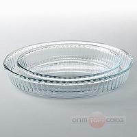Купить Набор посуды для СВЧ, 2 предмета (круглые формы для запекания, диаметр 320 мм + 260 мм) 2,6 л+1,6 л