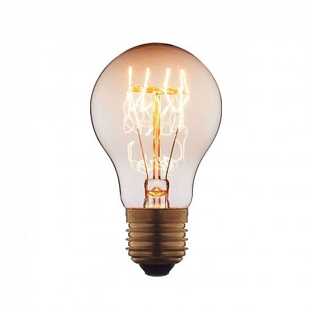 Купить Лампа накаливания E27 60W груша прозрачная 7560-T
