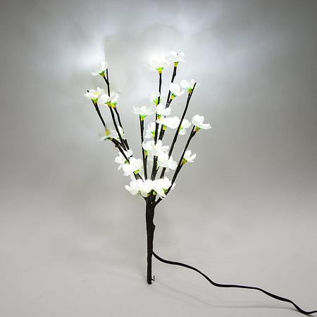 Купить Ветка декоративная светодиодная Feron LD211B c белой подсветкой от сети, высота 39 см