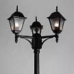 Купить Садово-парковый светильник Arte Lamp Bremen A1017PA-3BK