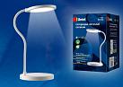 Купить Настольная лампа (UL-00003338) Uniel TLD-553 White/LED/400Lm/4500K/Dimmer/USB