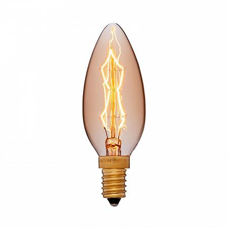 Купить Лампа светодиодная E14 4W свеча золотая 056-823