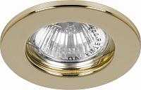 Купить Светильник встраиваемый Feron DL10 потолочный MR16 G5.3 золотистый