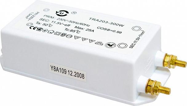 Купить Трансформатор электронный понижающий, 230V/12V 300W, TRA203