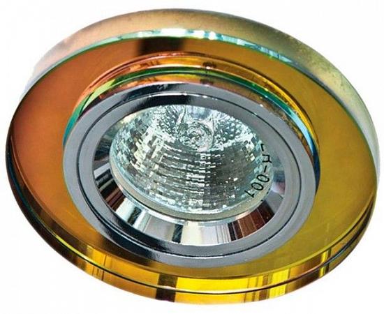 Купить Светильник встраиваемый Feron 8060-2 потолочный MR16 G5.3 мерацющее серебро