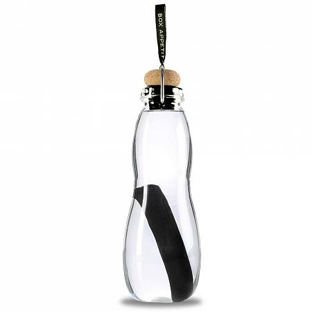 Купить Эко-бутылка eau good glass с фильтром черная