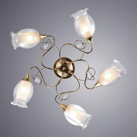 Купить Потолочная люстра Arte Lamp Mughetto A9289PL-5GO