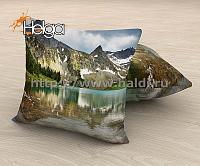 Купить Горное озеро арт.ТФП2117 (45х45-1шт)  фотоподушка (подушка Габардин ТФП)