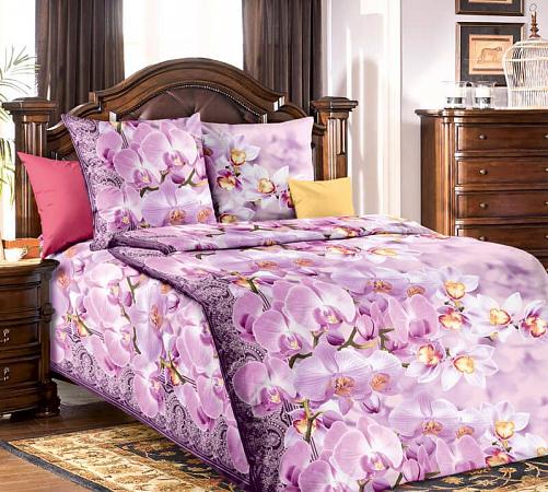Купить Комплект постельного белья 1,5-спальный, бязь "Люкс" (Грезы, розовый)