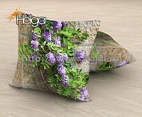 Купить Лиловые цветы арт.ТФП2753 (45х45-1шт)  фотоподушка (подушка Габардин ТФП)