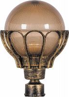 Купить Светильник садово-парковый Feron PL5053 шар на столб 100W E27 230V, черное золото