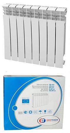 Купить Радиатор биметаллический RT10-500A1 -8 (категория теплоотдачи: 2)