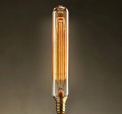 Купить Лампа накаливания E14 40W цилиндр прозрачный 740-H