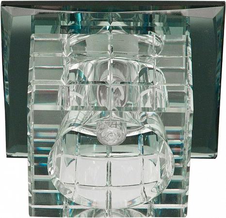 Купить Светильник встраиваемый Feron JD106 потолочный JCD9 G9 черный-прозрачный