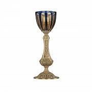 Купить Настольная лампа Bohemia Ivele 71100L/15 FP P1 Amber-Blue/H-1H