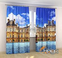 Купить Люксембургский дворец в Париже арт.ТФА3802 (145х275-2шт) фотошторы (штора Ализе ТФА)
