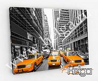 Купить Такси в Нью-Йорке арт.ТФХ3864 v2 фотокартина (Размер R1 40х60 ТФХ)