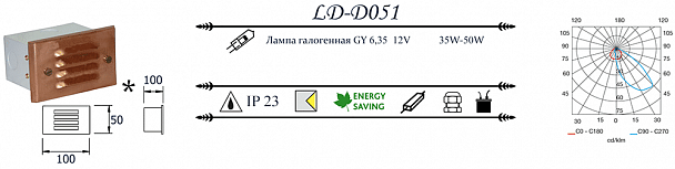 Купить Уличный светильник LD-Lighting LD-D051