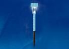 Купить Светильник на солнечных батареях (07411) Uniel Promo USL-C-012/PT365 Blue Sparkle