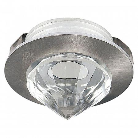 Купить Встраиваемый светодиодный светильник Horoz Nadia 1W 6400К матовый хром 016-027-0001