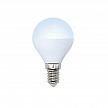Купить Лампа светодиодная (UL-00001777) E14 8W 4000K шар матовый LED-G45-8W/NW/E14/FR/O
