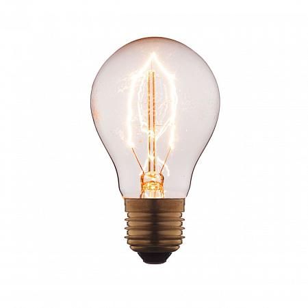 Купить Лампа накаливания E27 40W груша прозрачная 1001