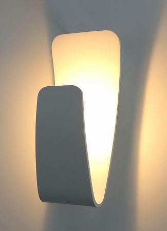 Купить Настенный светодиодный светильник Arte Lamp Virgola A1418AP-1WH