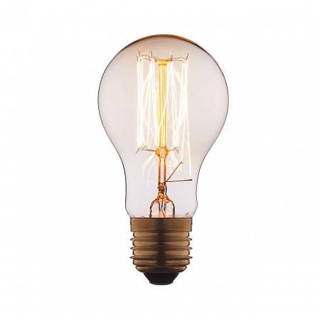 Купить Лампа накаливания E27 60W груша прозрачная 1004-T