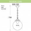 Купить Уличный подвесной светильник Fumagalli Sichem/G300 G30.120.000.WXE27