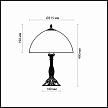 Купить Настольная лампа Odeon Light Traube 2267/1T