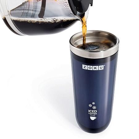 Купить Стакан для охлаждения напитков iced coffee maker серый