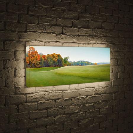 Купить Лайтбокс панорамный Осенняя опушка 45x135-p024