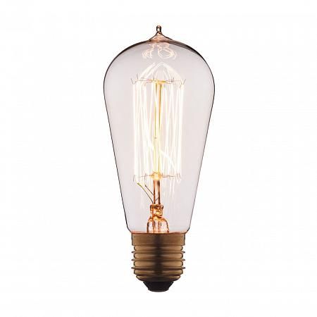 Купить Лампа накаливания E27 40W колба прозрачная 6440-SC