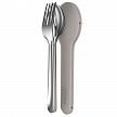 Купить Набор столовых приборов goeat™ cutlery set серый