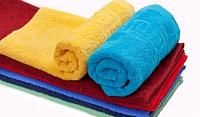 Купить Махровое гладкокрашенное полотенце 40*70 см (Салатовый)