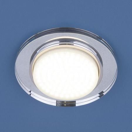 Купить Встраиваемый светильник Elektrostandard 8061 GX53 SL зеркальный/серебро 4690389065132