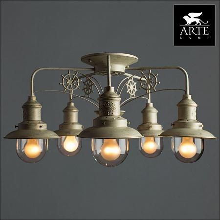 Купить Потолочная люстра Arte Lamp Sailor A4524PL-5WG