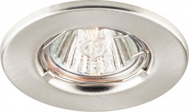 Купить Светильник встраиваемый Feron DL7 потолочный MR11 G4.0 серебристый