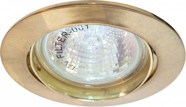 Купить Светильник встраиваемый Feron DL308 потолочный MR16 G5.3 золотистый