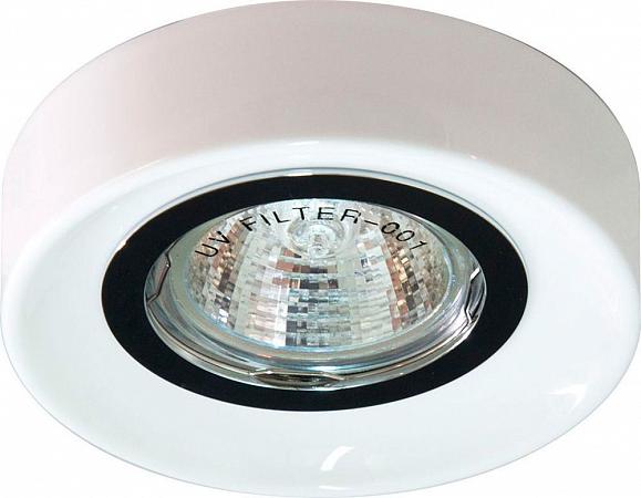 Купить Светильник встраиваемый Feron DL110-C потолочный MR16 G5.3 белый