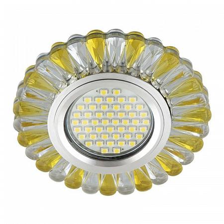 Купить Встраиваемый светильник Fametto Luciole DLS-L145 Gu5.3 Glassy/Gold