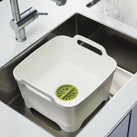 Купить Контейнер для мытья посуды wash&drain™ белый