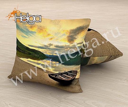 Купить Норвежский пейзаж арт.ТФП3080 (45х45-1шт) фотоподушка (подушка Габардин ТФП)