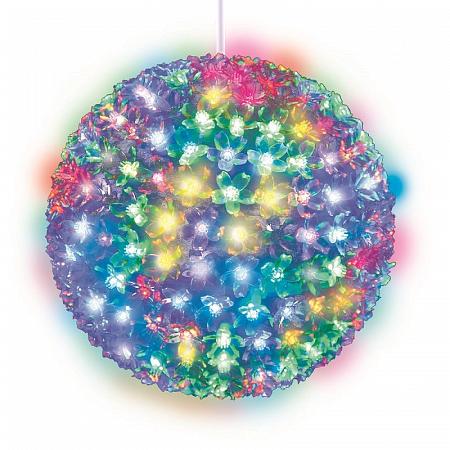 Купить Подвесной светильник «Шар с цветами сакуры» d=21см (09574) ULD-H2121-200/DTA RGB IP20