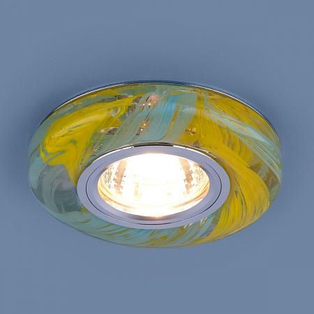Купить Встраиваемый светильник Elektrostandard 2191 MR16 YL/BL желтый/голубой 4690389099243