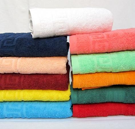 Купить Комплект полотенце махр. (40х70,50х90,70х140) голубой 400 гр.Туркмения