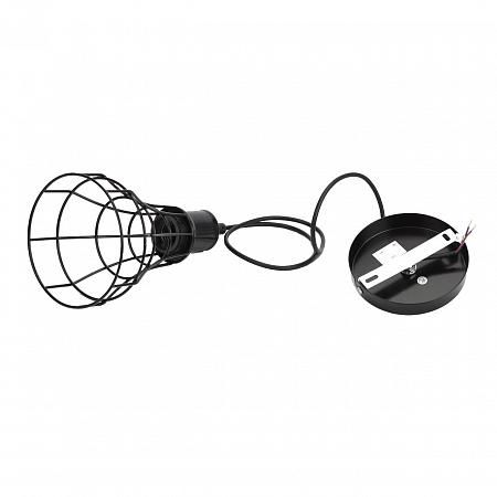 Купить Подвесной светильник ЭРА Loft PL10 BK