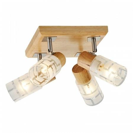 Купить Потолочный светильник PowerLight KRASH 3101/4A-1CH/wood
