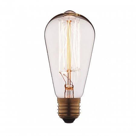 Купить Лампа накаливания E27 60W колба прозрачная 1008