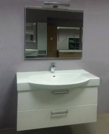 Купить Мебель для ванной Arbi Smart SM06 белая глянцевая